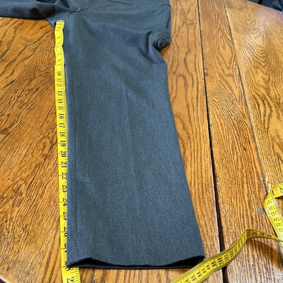 Talbots charcoal gray Refined Bi-Stretch Pant.  Size 12. - Picture 11 of 16
